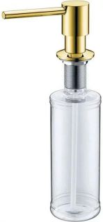 Дозатор для мыла Grocenberg AC0032 (Матовое золото)